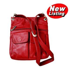 Stone Mountain Leather Crossbody Purse-Gently Used